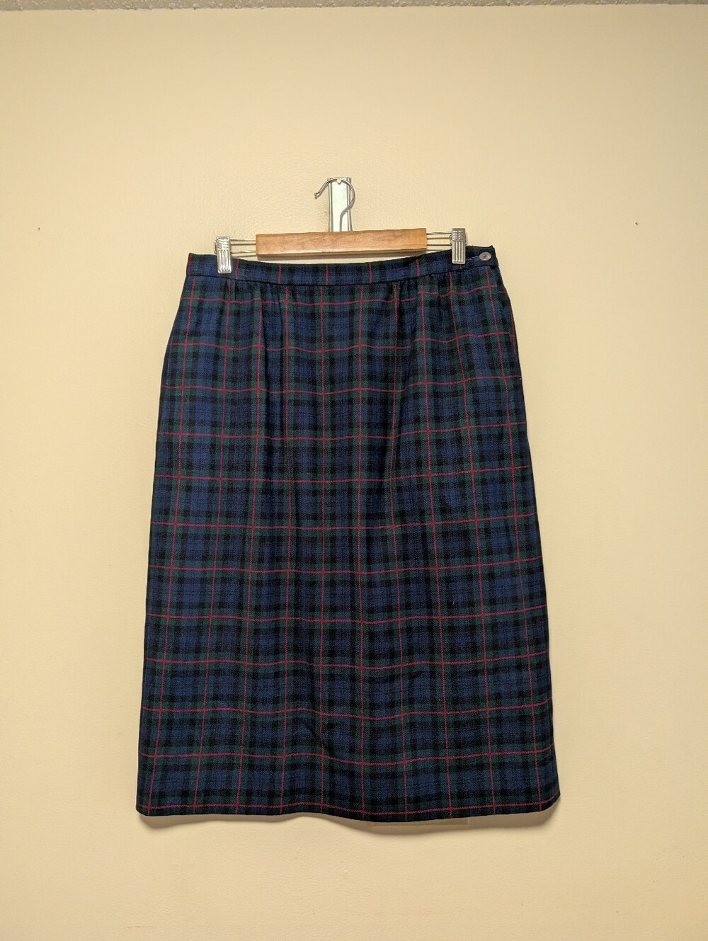 Pendleton Authentic Argyle Tartan Wool Plaid Skirt Size 14